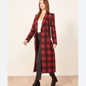 Reformation Middlebury Coat In Buffalo